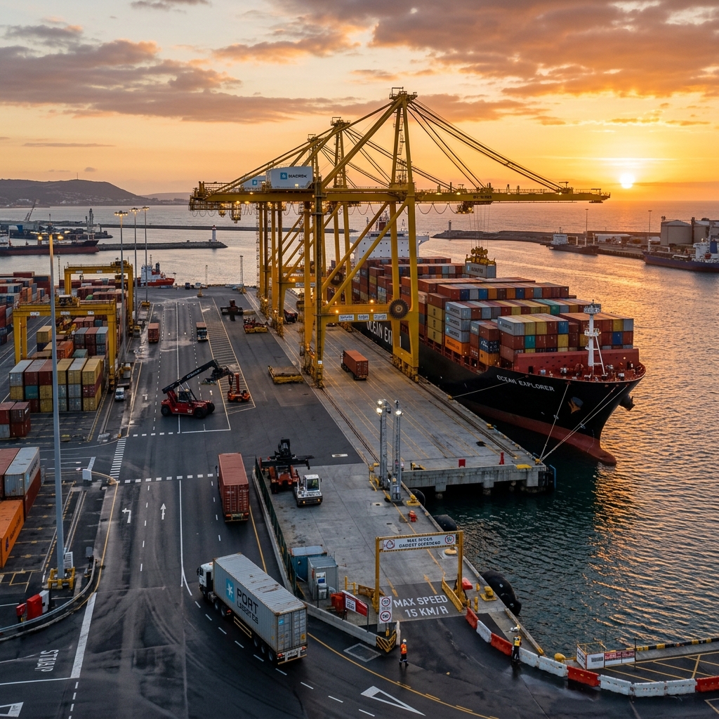 Completed Port Marine Infrastructure